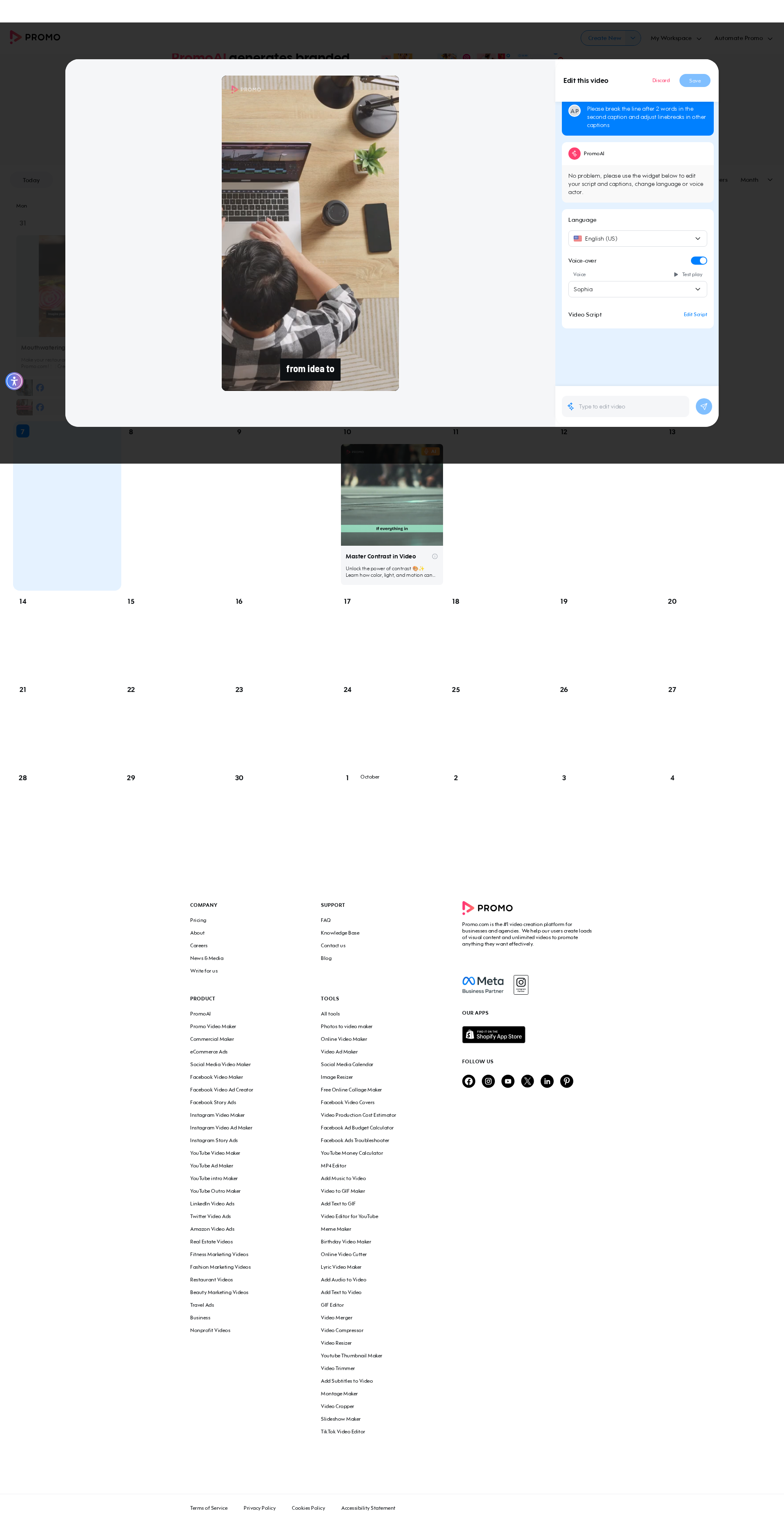 Test failure screenshot